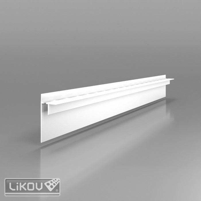 Ukončovacia lišta PVC prevetrávacia