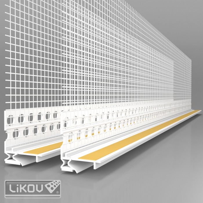 LS2-ADAPT lišta okenná začišťovacia 2D