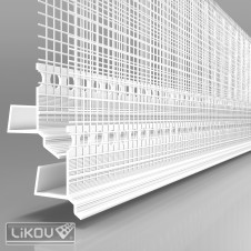 Lišta ukončovacia s okapnicou
