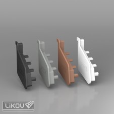 Koncovka balkónovej lišty