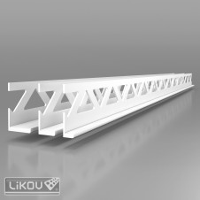 P-U2 PVC lišta ukončovacia