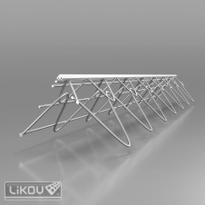 Roh drôtený klenbový s PVC hranou