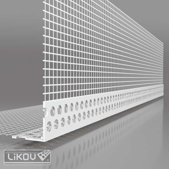 PVC lišta kútová