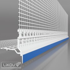 VLTU-2H lišta s priznanou okapnicou