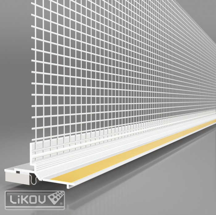 LS3-200 lišta okenná začisťovacia 3D