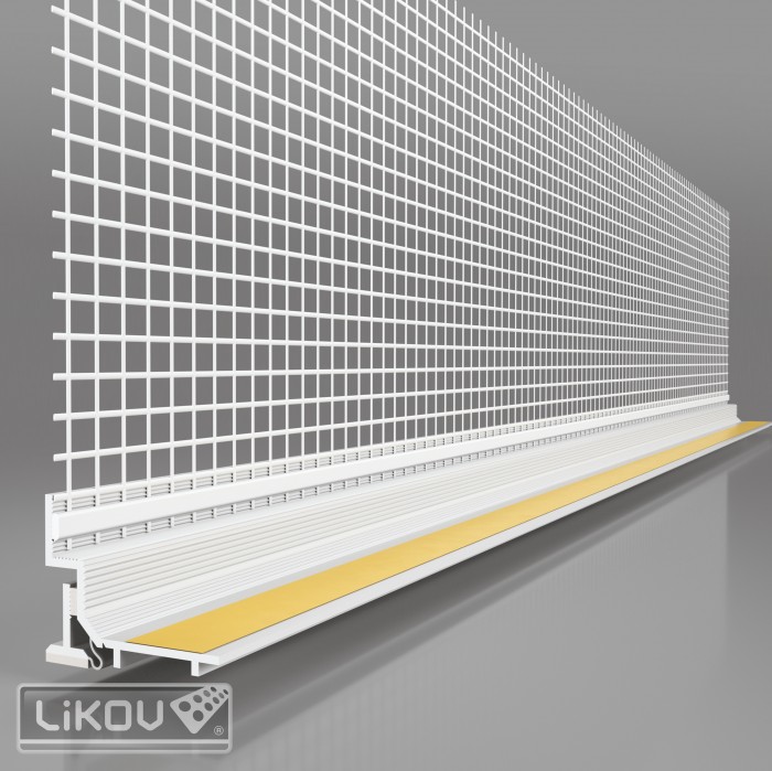LS3-400 lišta okenná začisťovacia 3D