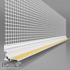 LS3–400 lišta okenná začisťovacia 3D